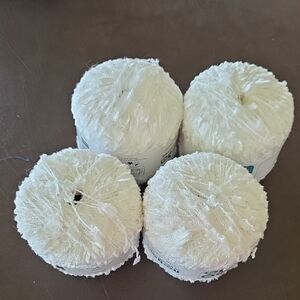 Soft White 4 Skeins Of Matching Dye Lot